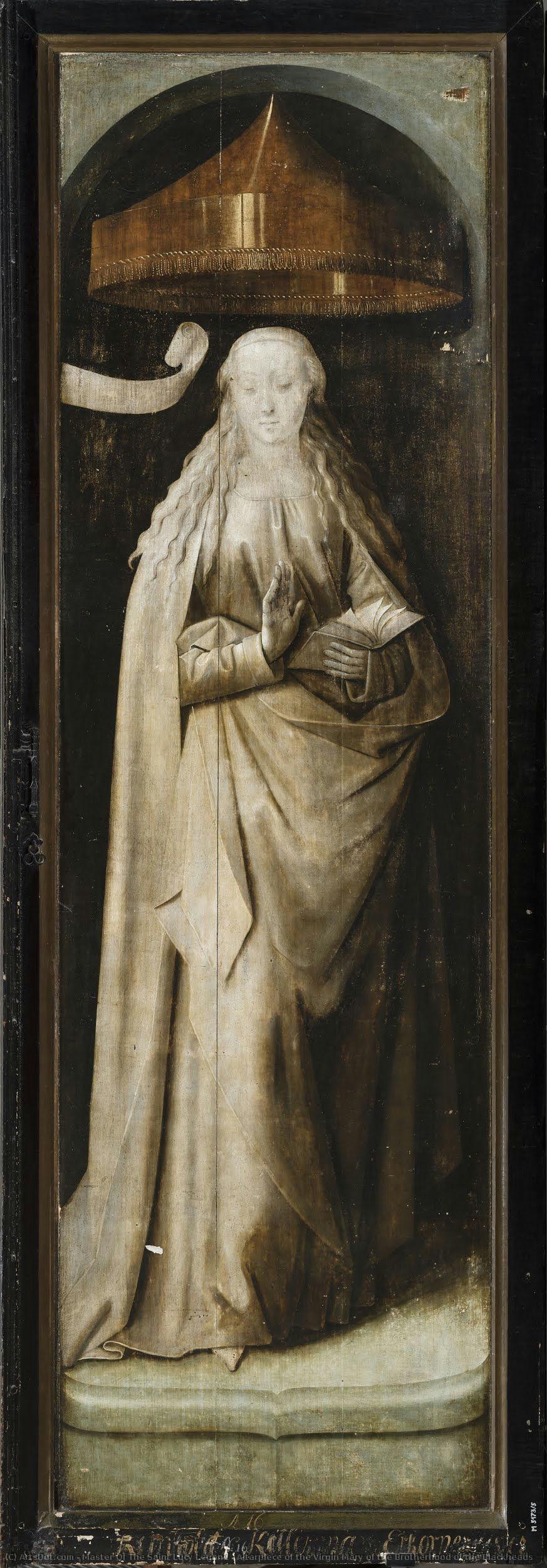 Altarpiece Of The Virgin Mary Of The Brotherhood Of The Blackheads — Master Of The Saint Lucy Legend