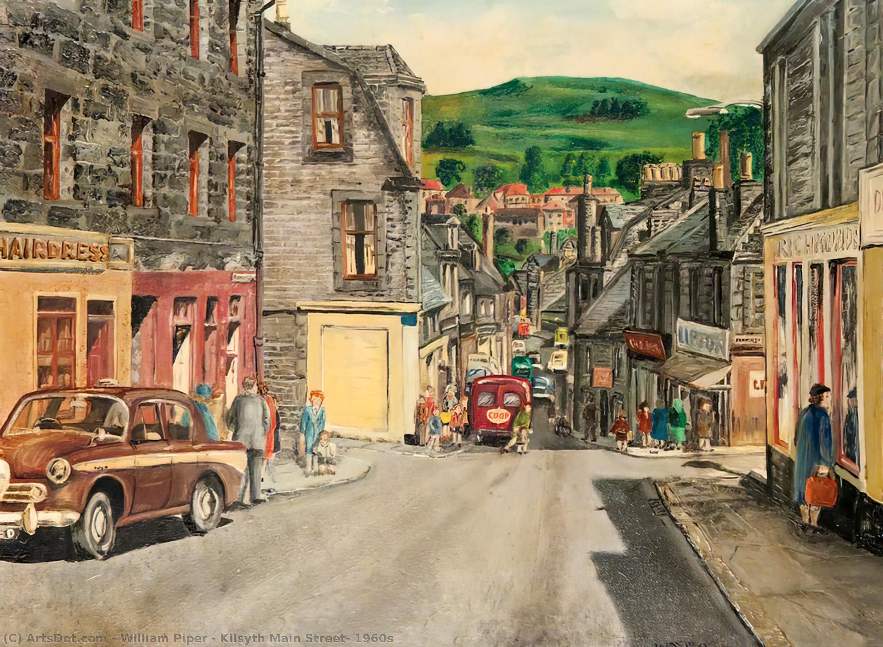 Kilsyth Main Street, 1960s — William Piper