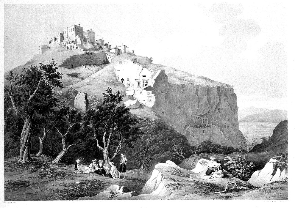 Tlos, Lycia. Lithograph By George Scharf Junior — George Johann Scharf (george The Elder Scharf)