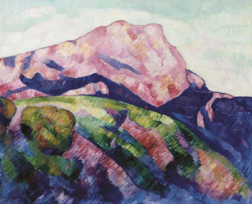 Mont Sainte-victoire — Marsden Hartley
