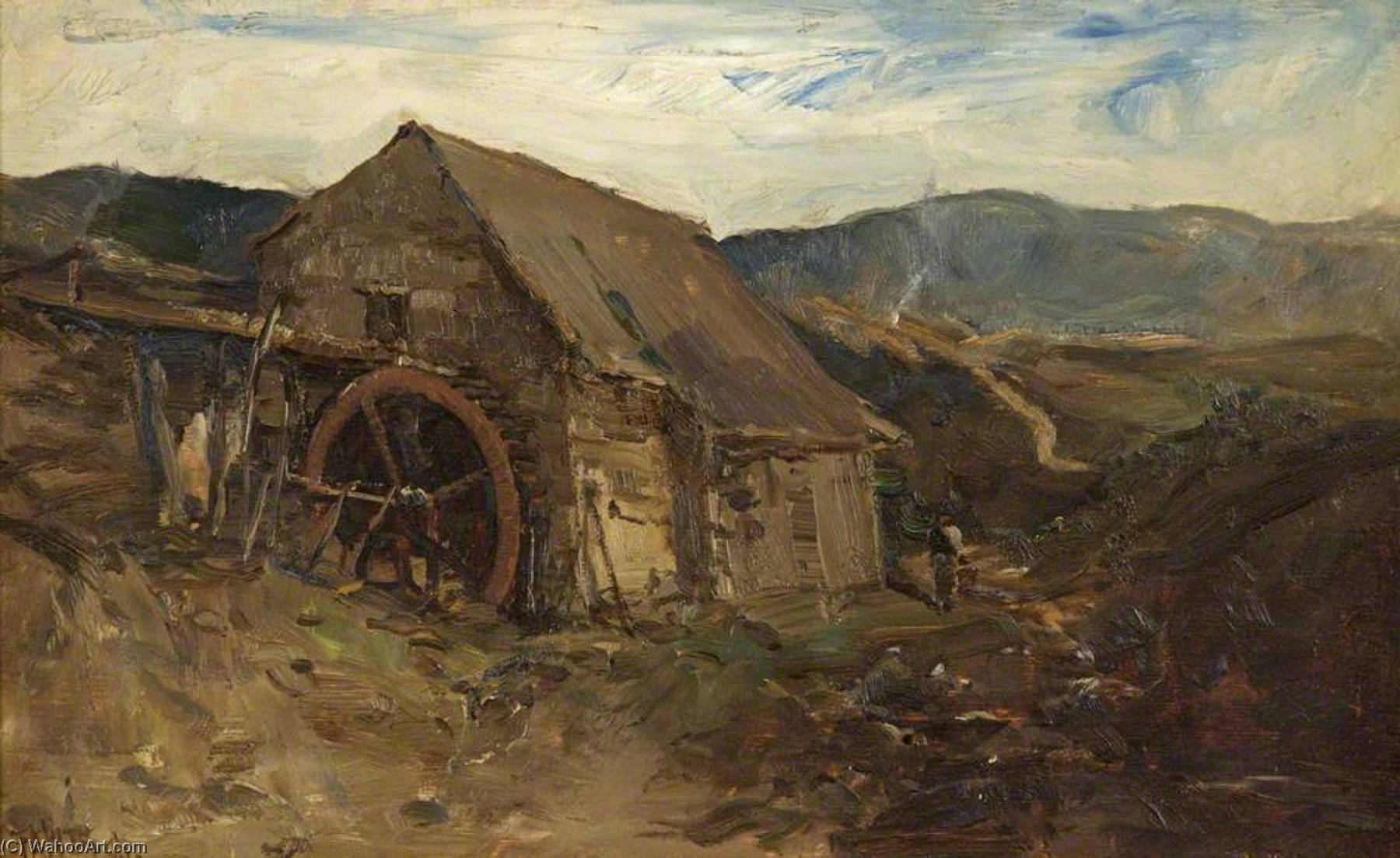 The Watermill — Francis Abel William Taylor Armstrong