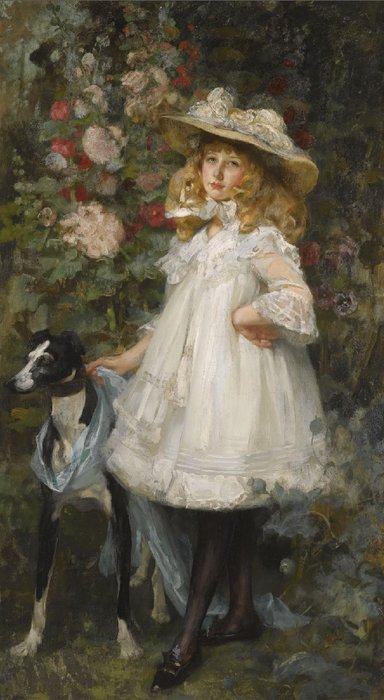 Portrait Of A Girl — Sir James Jebusa Shannon