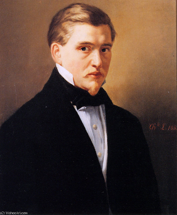 Selfportrait Sun — Charles Henri Joseph Leickert