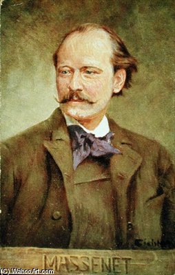 Portrait Of Jules Massene — Albert Eichhorn