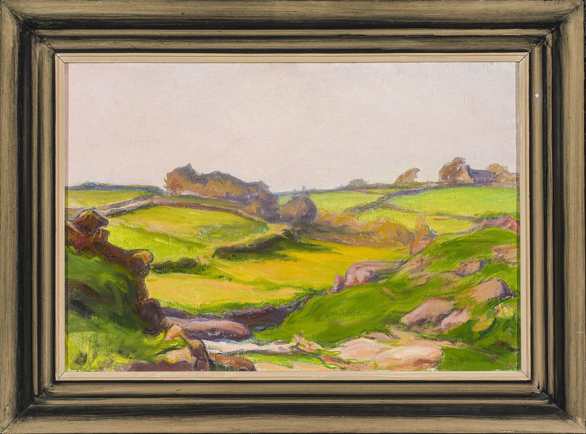 Field In Janowiec — Wladyslaw Slewinski