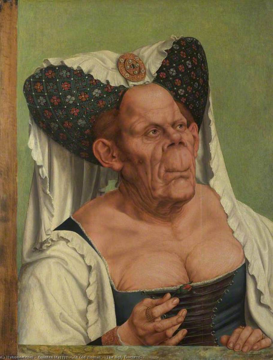 An Old Woman ('the Ugly Duchess') — Quinten Massys