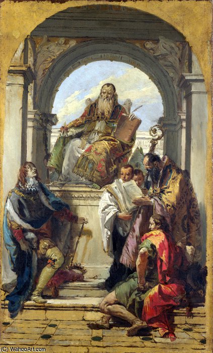 Four Saints — Giambattista Tiepolo