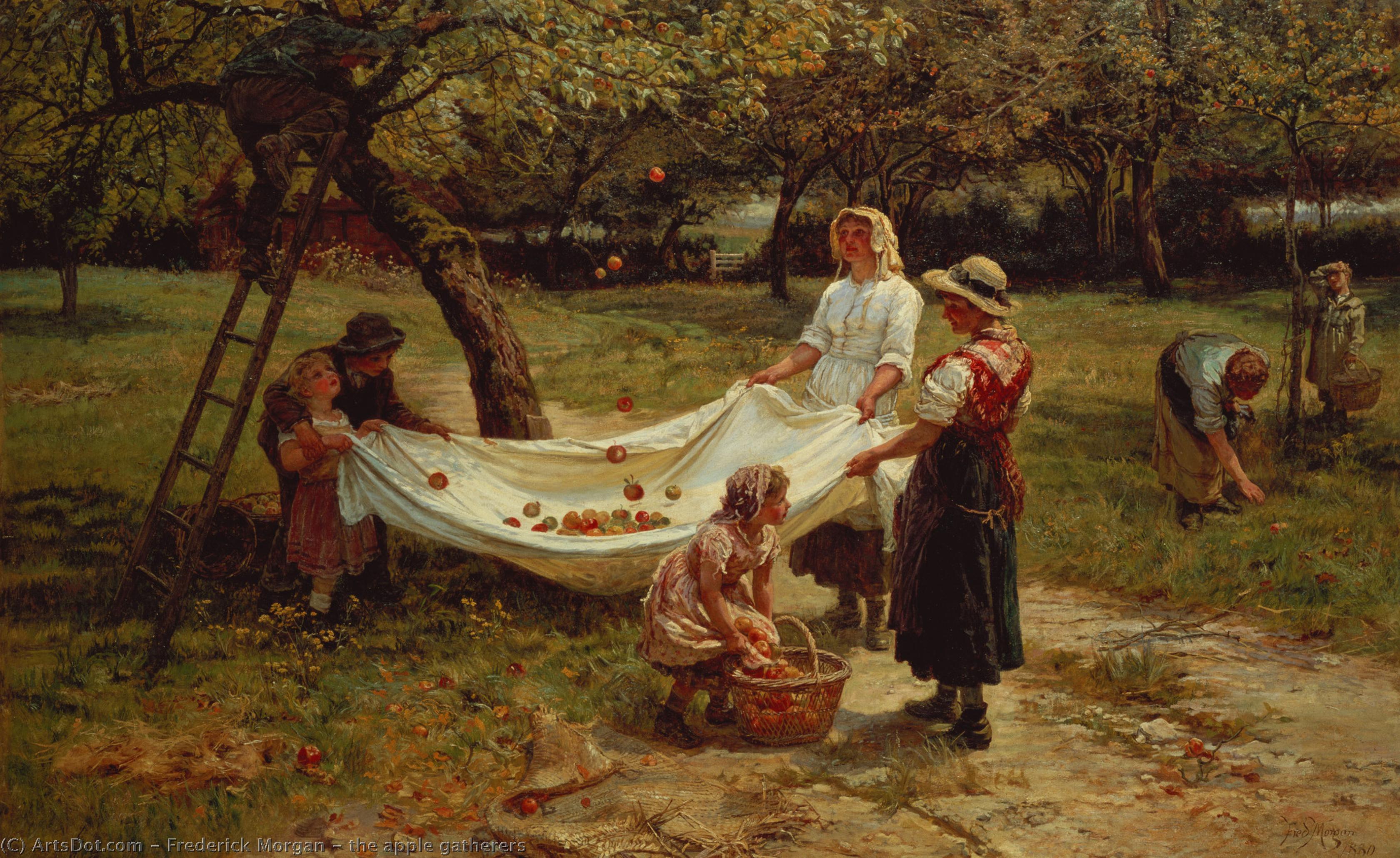 The Apple Gatherers — Frederick Morgan