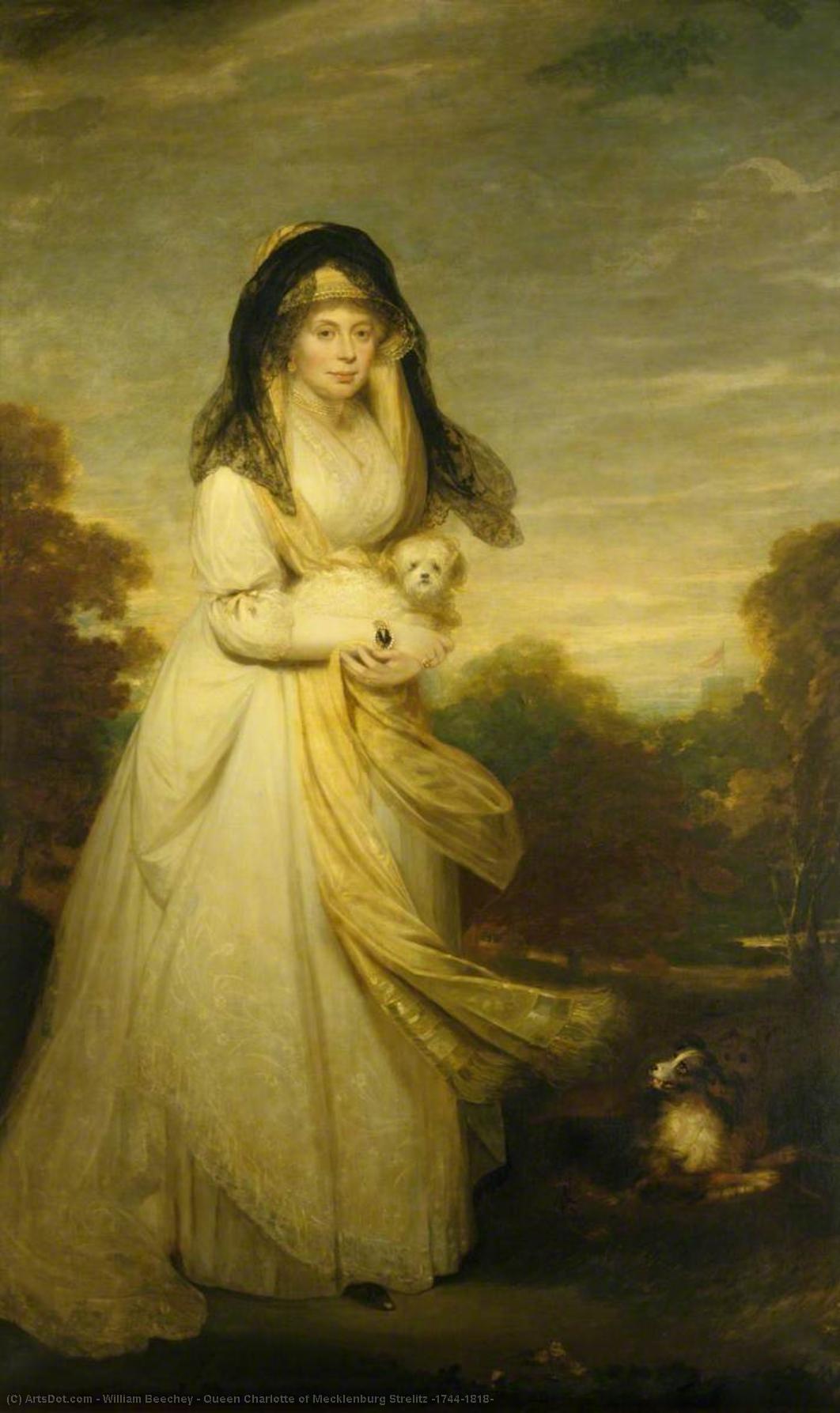 Queen Charlotte Of Mecklenburg Strelitz (1744–1818) — Sir William Beechey