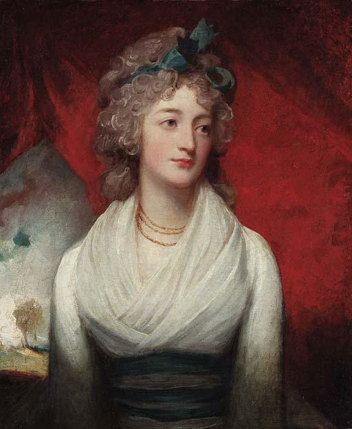 Portrait Of Miss Jean Drummond — George Romney