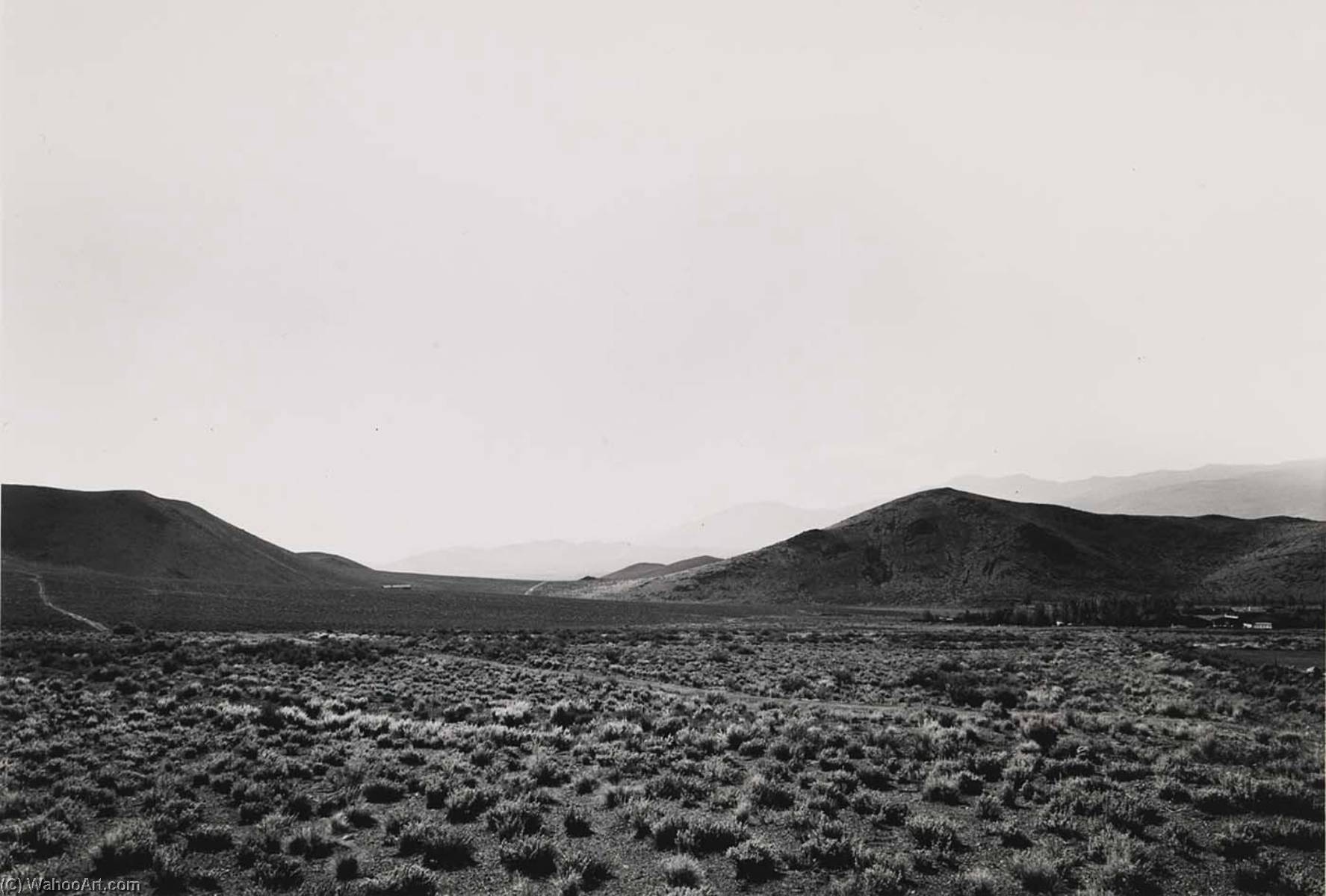 Nevada 2. Hidden Valley, Looking South — Lewis Baltz