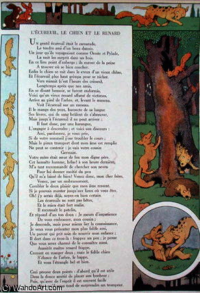 The Squirrel — Benjamin Rabier