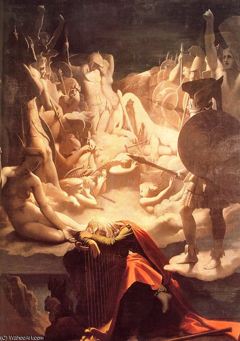 The Dream Of Ossian — Jean-auguste-dominique Ingres