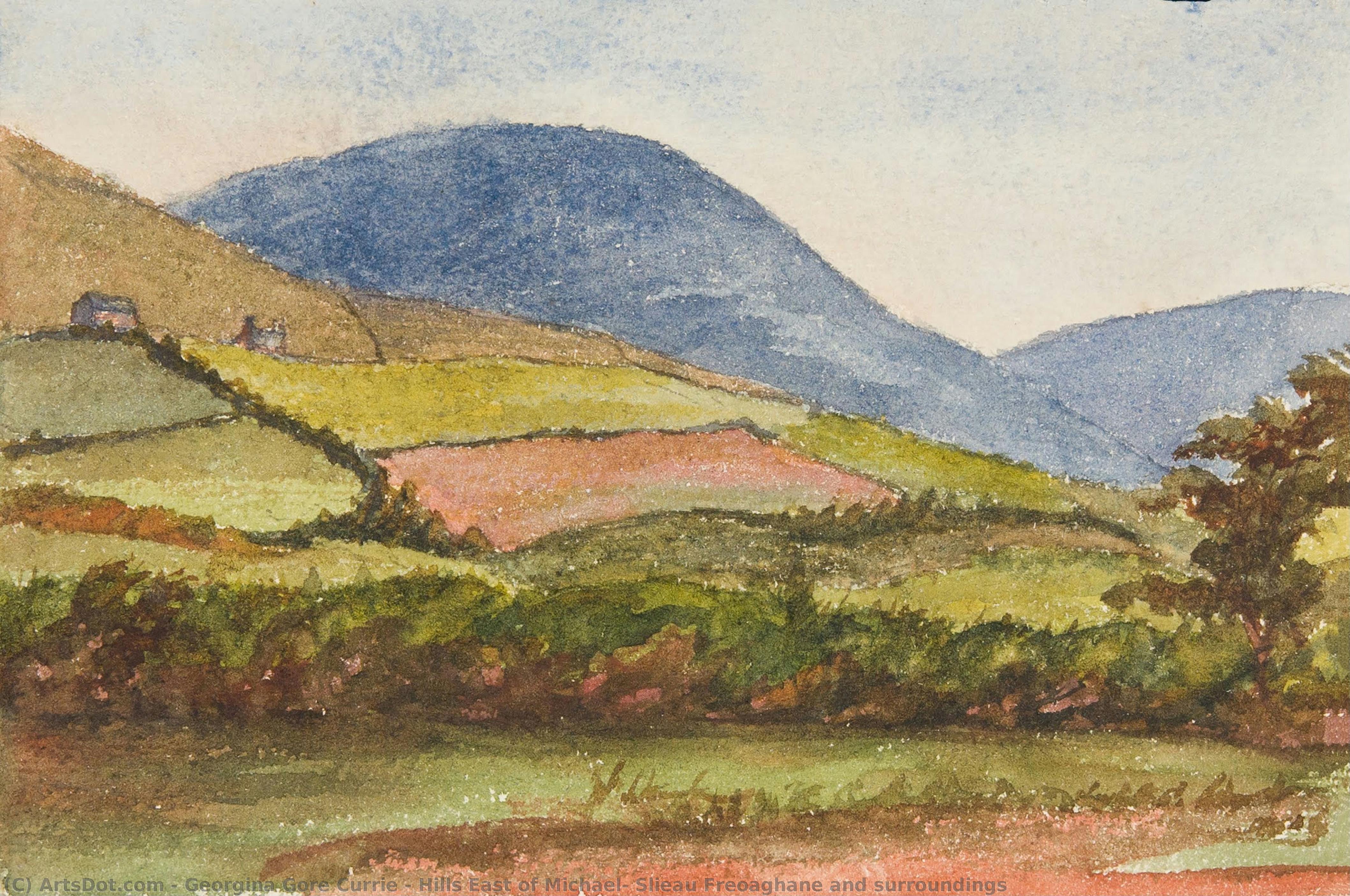 Hills East Of Michael, Slieau Freoaghane And Surroundings — Georgina Gore Currie