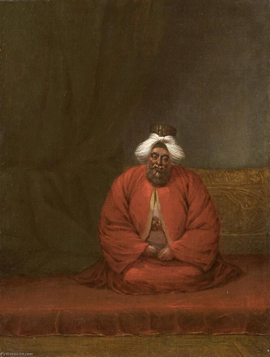 The Mufti Of Seyh Ül Islam, Head Of Religious Affairs, Probably Abdullah Efendi — Jean Baptiste Vanmour
