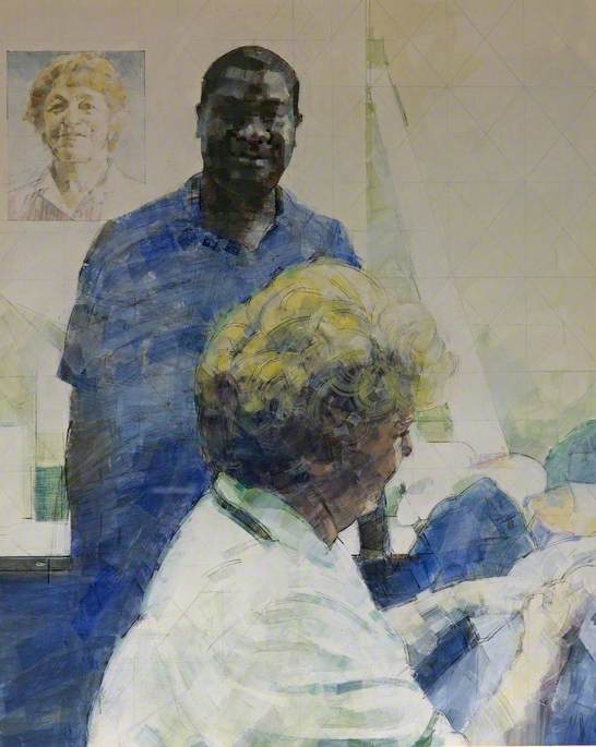 Babs Davis And Kathy King, Seamstresses, And James, Cleaner — John Michael Whiskerd