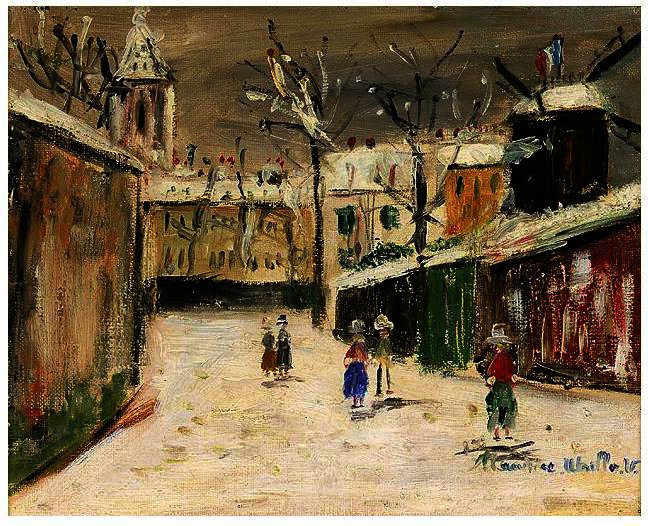 Le Moulin De La Galette 10 — Maurice Utrillo