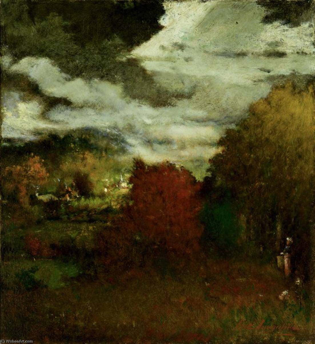 Mountain Village After A Storm — Elliott Daingerfield