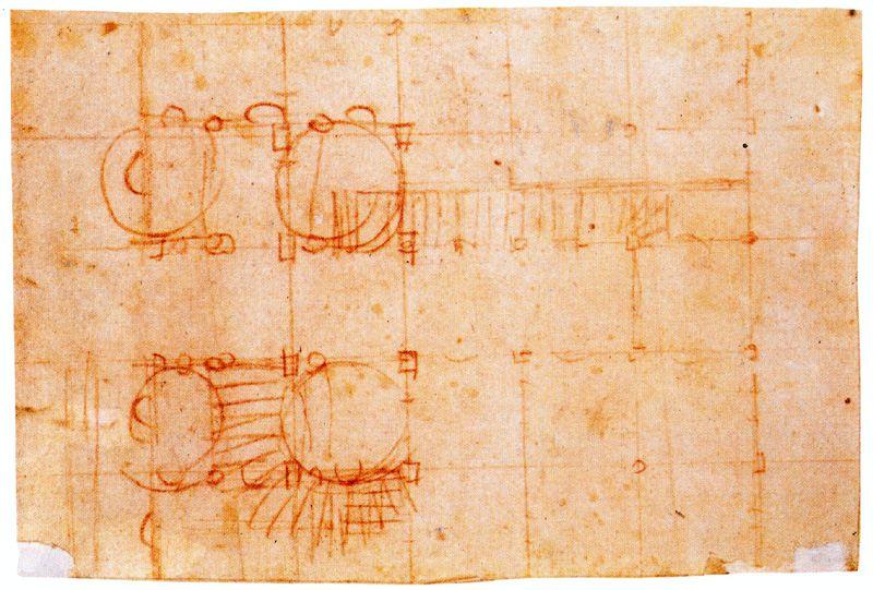 Plan Of A Building — Antonio Allegri Da Correggio