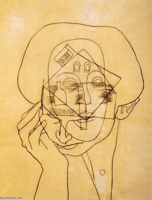 Head With House — Lajos Vajda