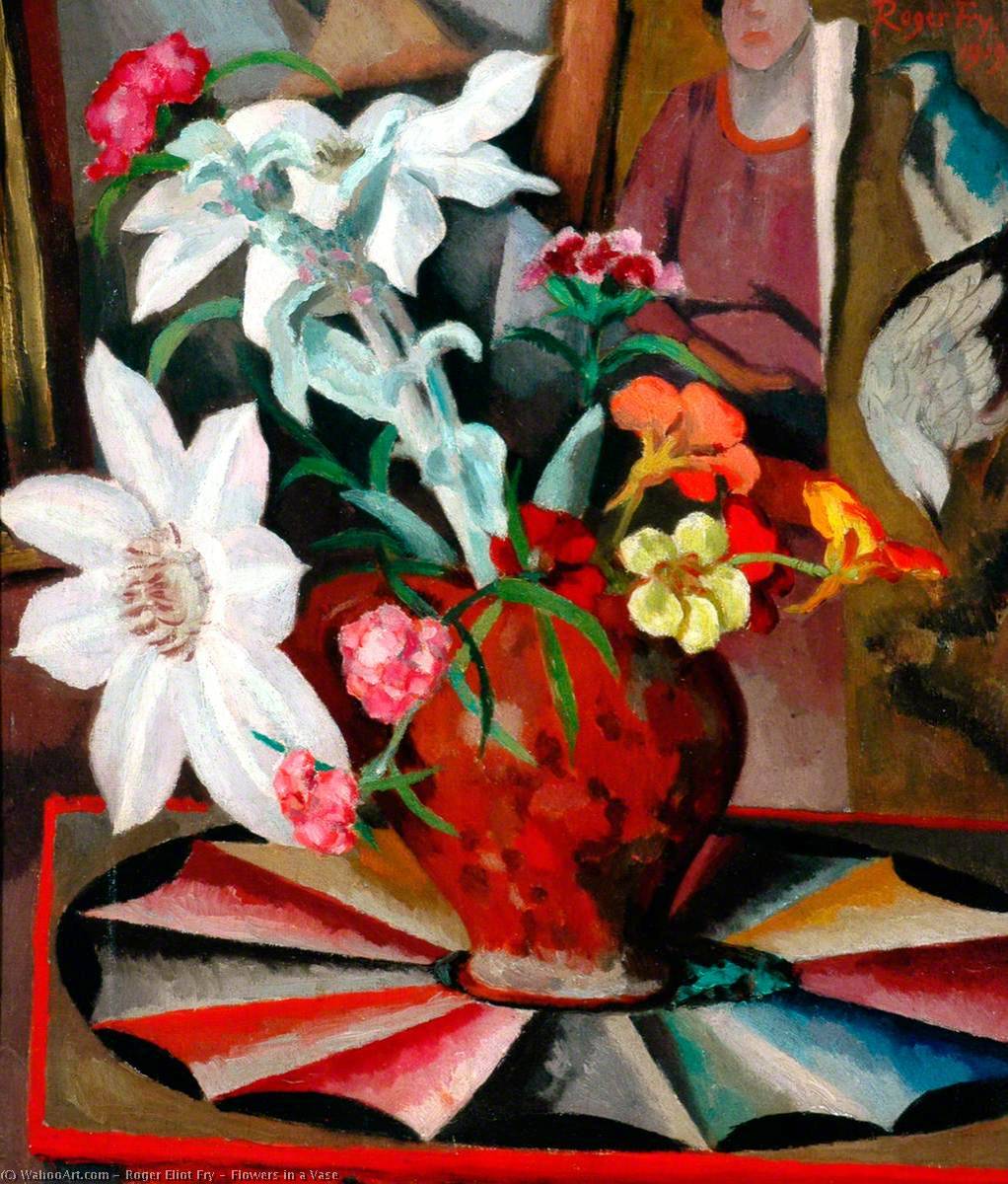 Flowers In A Vase — Roderik Eliot Fraj