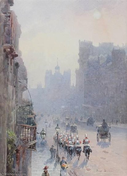 St. James's Street Looking Towards St. James's Palace — Rose Maynard Barton