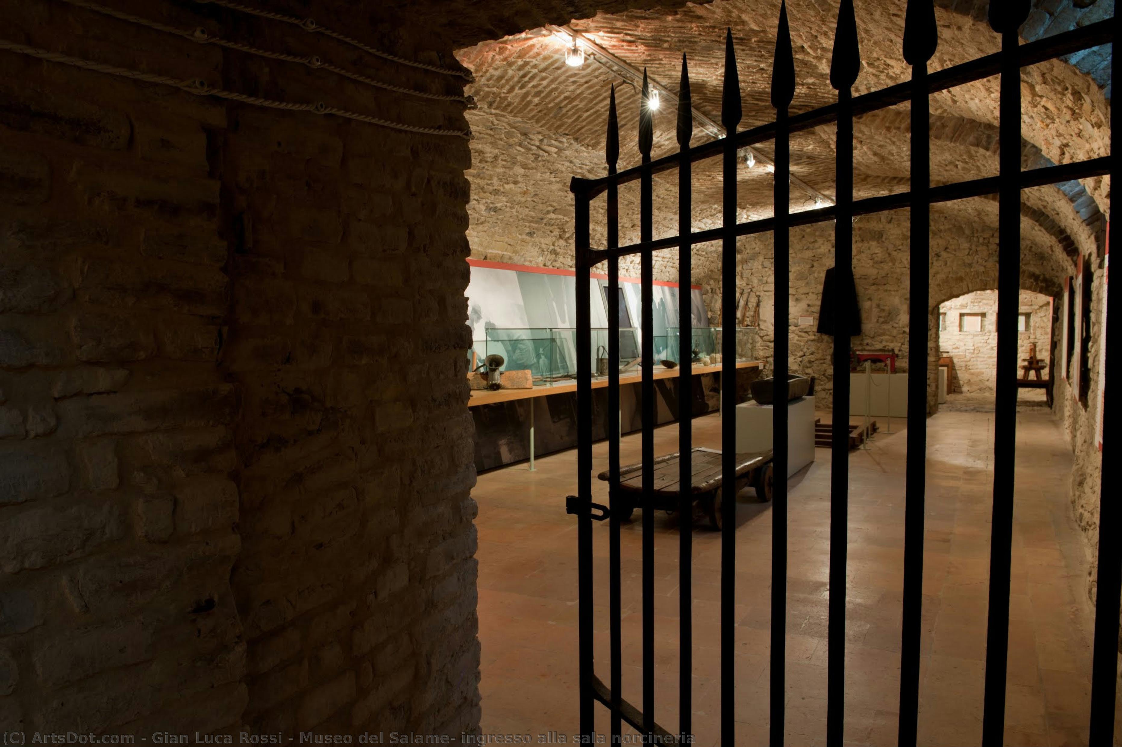 Museo Del Salame: Ingresso Alla Sala Norcineria — Đan Luka Rosi