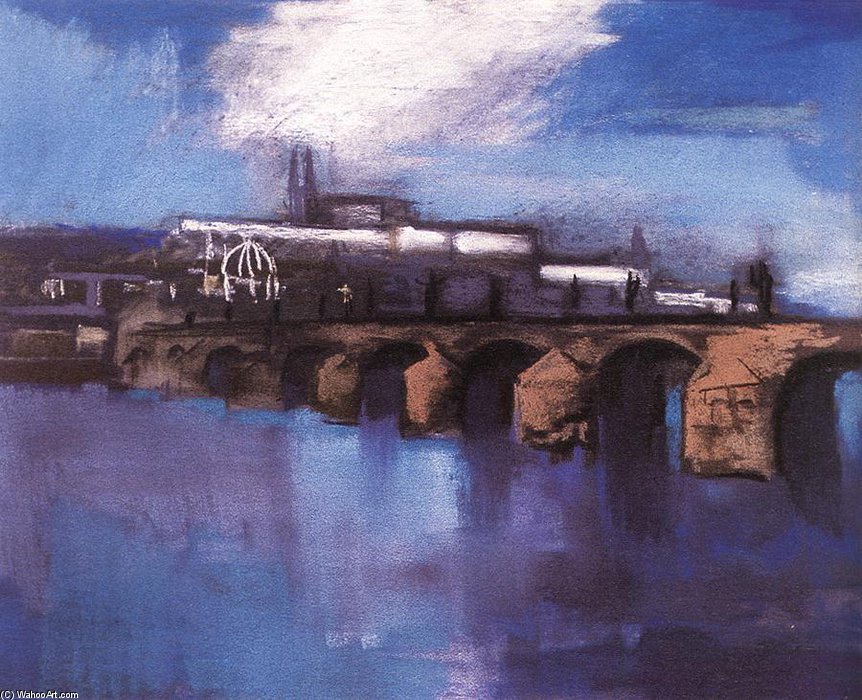 The Charles Bridge In Prague — Aurél Bernáth