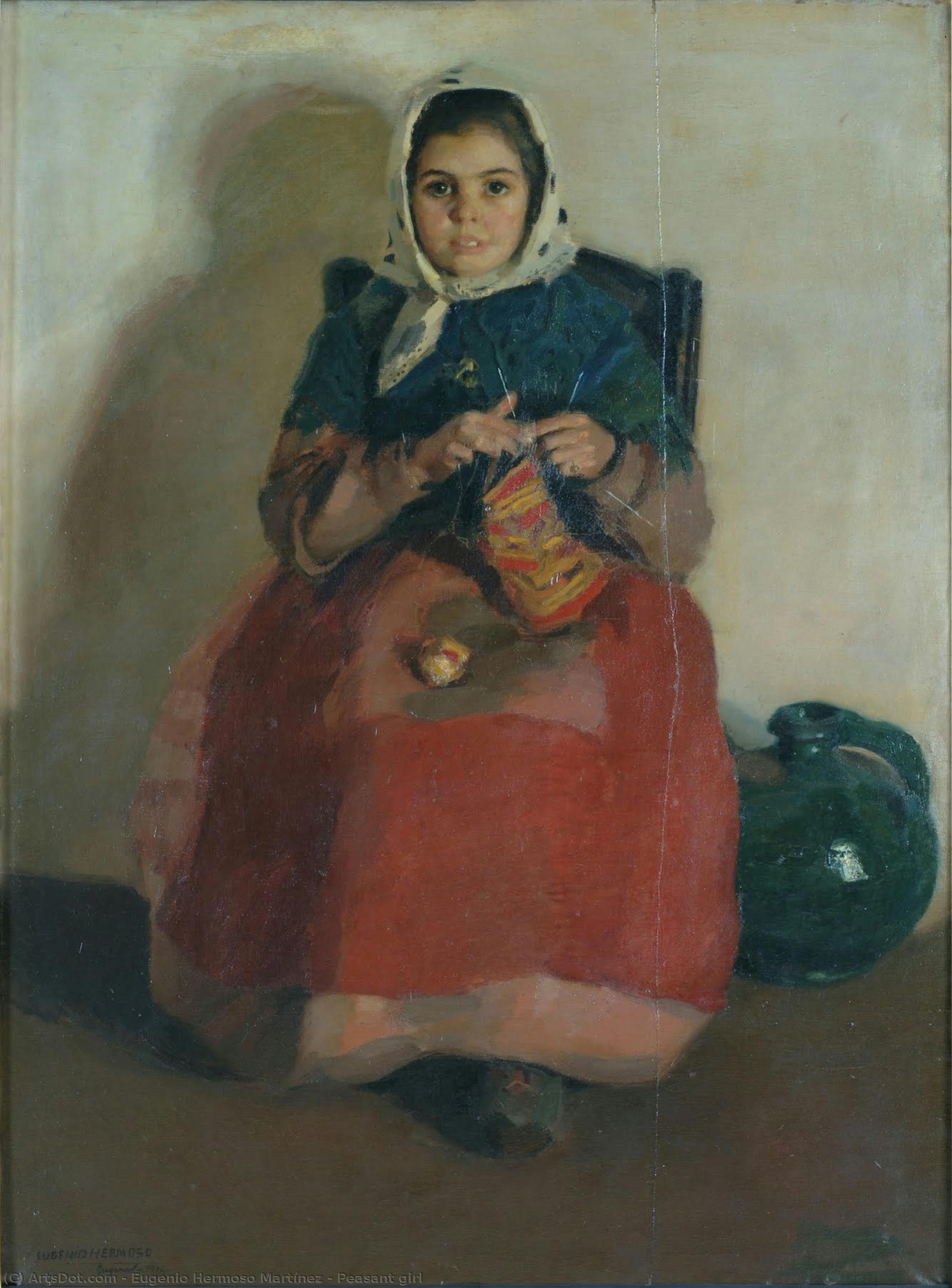 Peasant Girl — Eugenio Hermoso Martínez