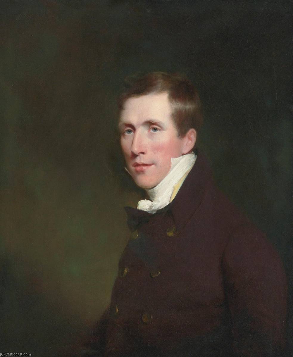 Portrait Of A Young Man, Said To Be A Member Of The Forbes Family — Sir John Watson Gordon