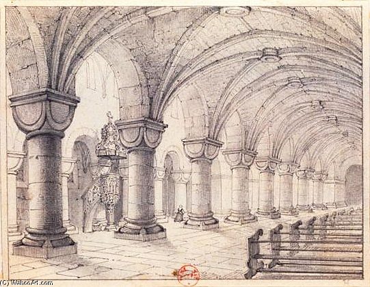Church Of St. George In Haguenau — Adrien Dauzats