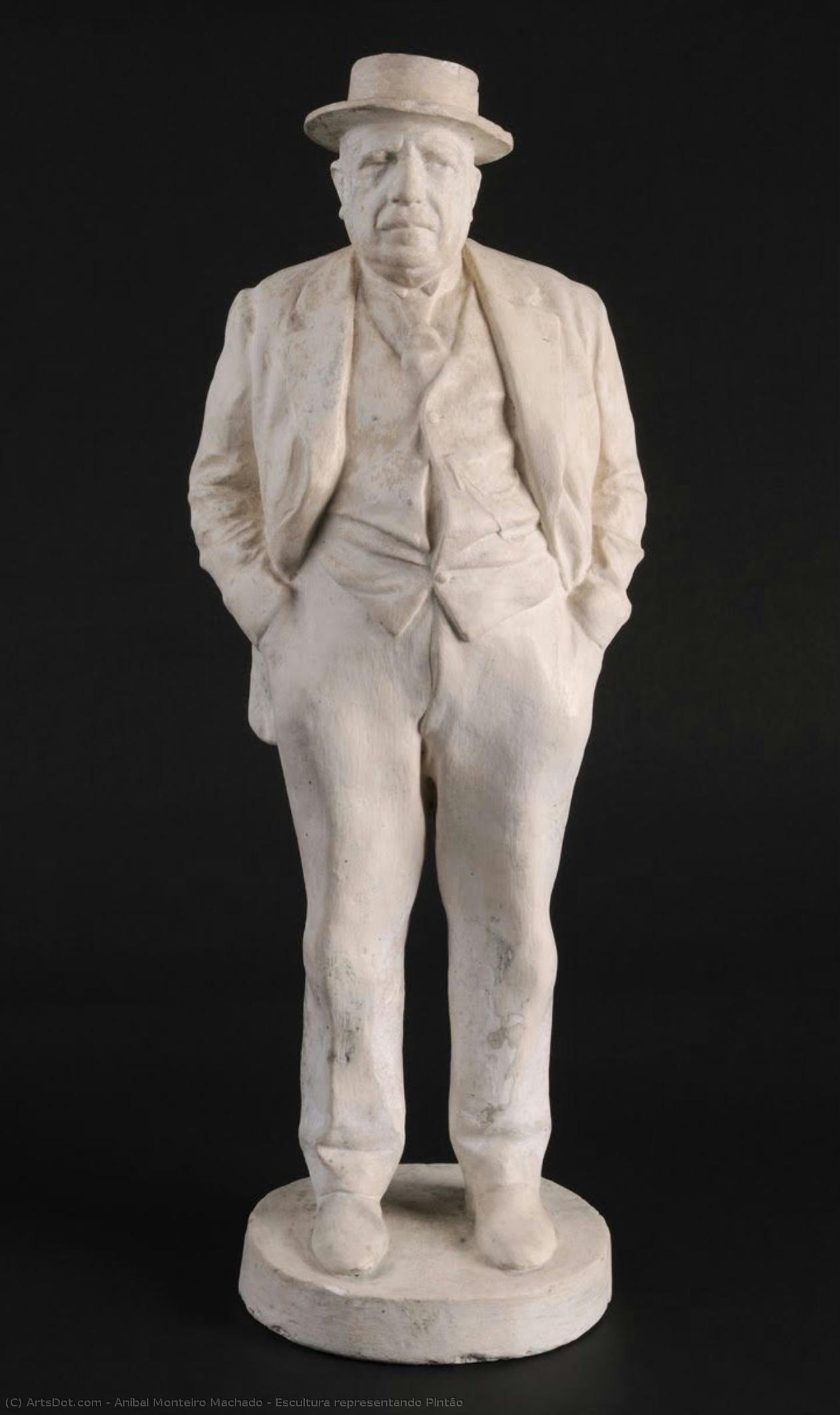 Escultura Representando Pintão — Aníbal Monteiro Machado