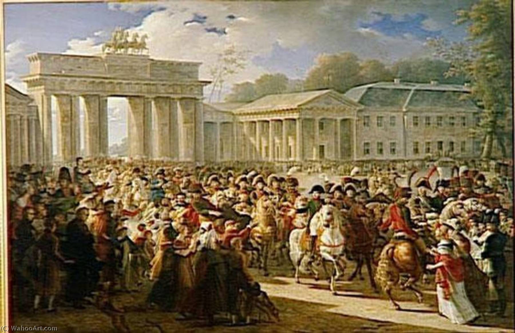 Entree De Napoleon A Berlin.27 Octobre 1806 — Charles Meynier