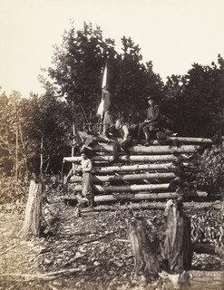 Signal Tower On Elk Mountain, Maryland — Timothy O'sullivan Alexander Gardner