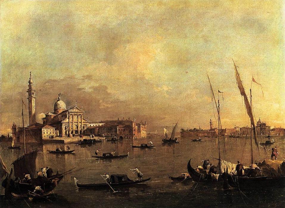 Venice San Giorgio Maggiore — Francesco Lazzaro Guardi