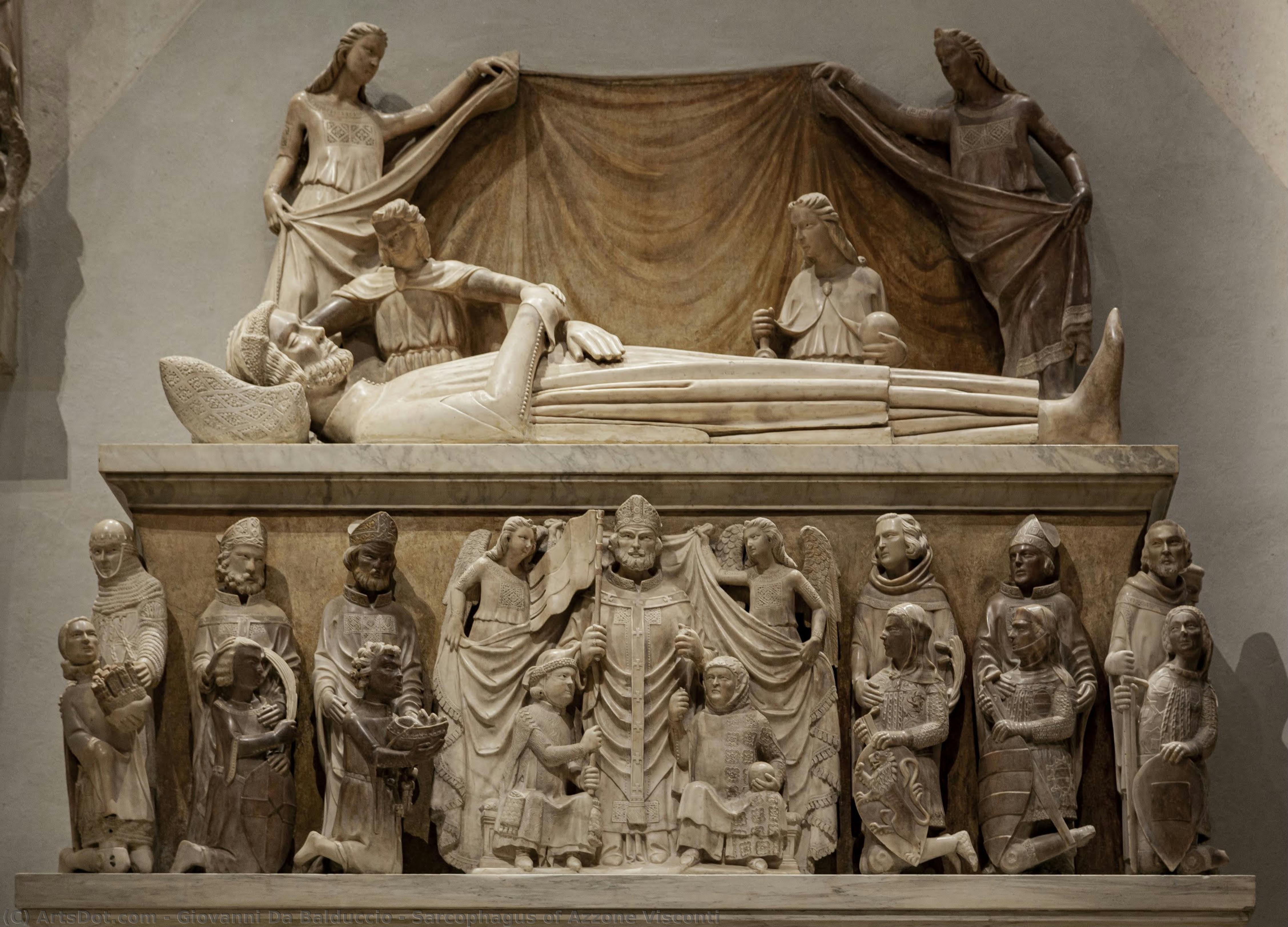 Sarcophagus Of Azzone Visconti — Giovanni Da Balduccio