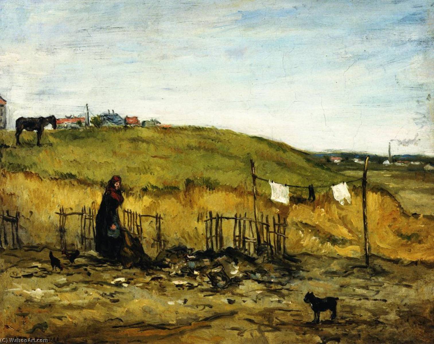 A Gypsy — Jean-françois Raffaelli