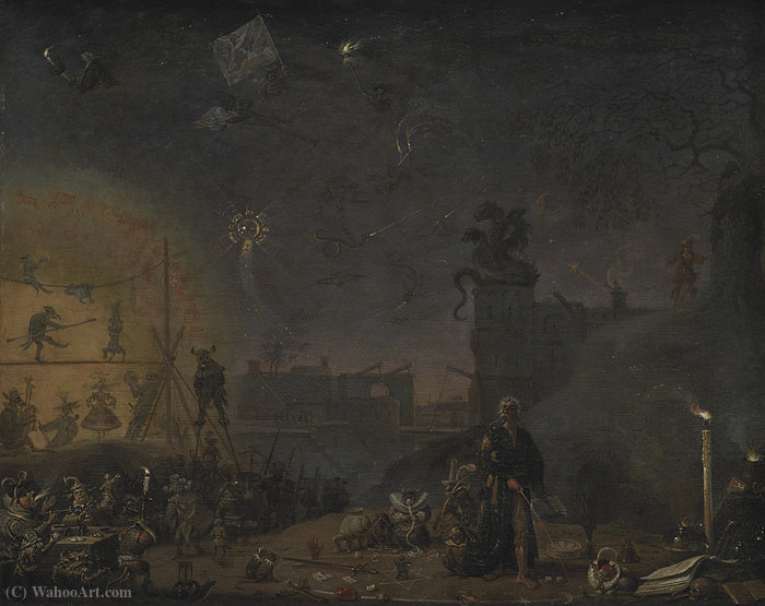The Vision Of The Sunday Child — Cornelis Saftleven (cornelis Zachtleven)