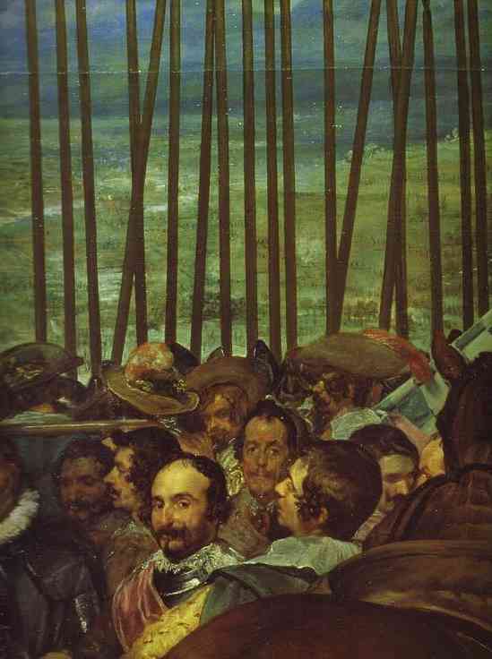 Kapitulation Von Breda (las Lanzas). Detail — Diego Rodríguez De Silva Y Velázquez