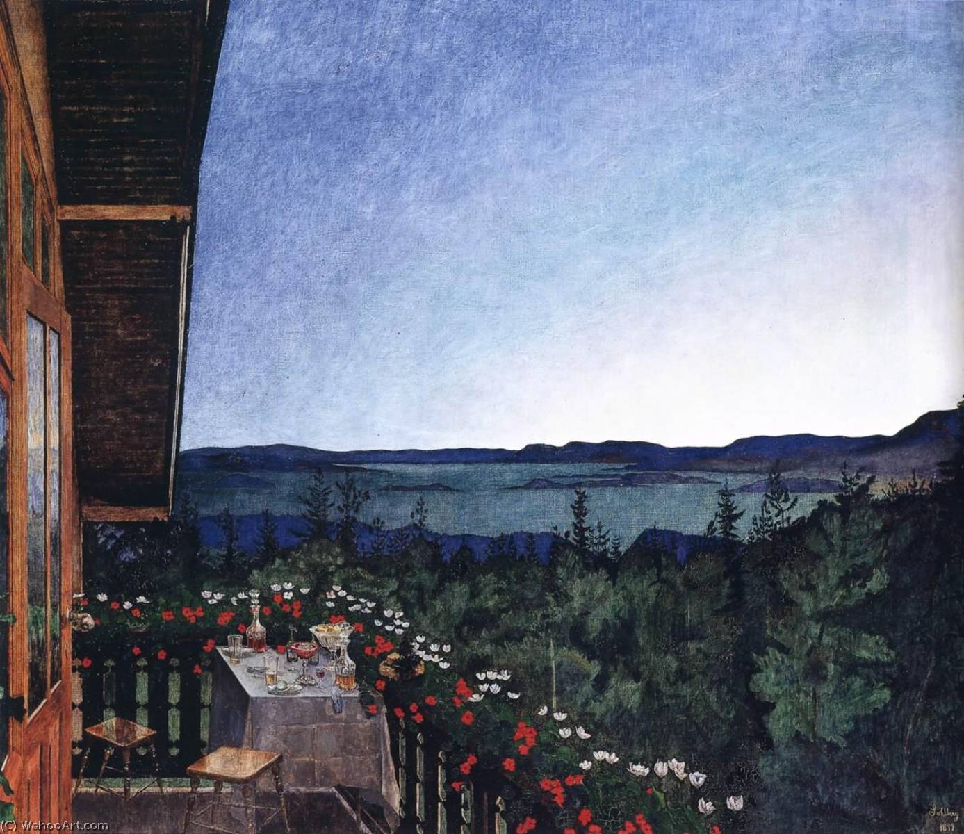 Summer Night — Harald Oskar Sohlberg