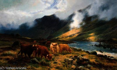 Through The Pass Of Awe — Louis Bosworth Hurt
