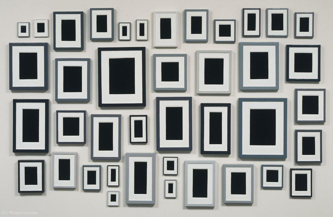 Collection Of Forty Plaster Surrogates — Allan Mccollum