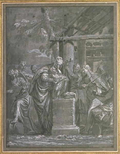 The Virgin And Child With Six Musician Angels — Paolo Veronese