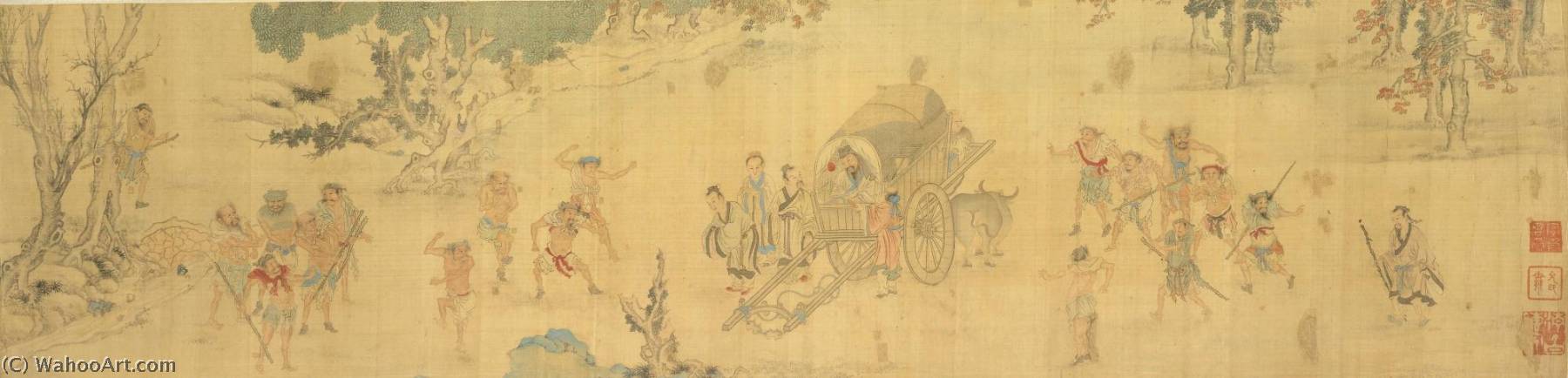 Scenes From The Life Of Confucius — Qiu Ying