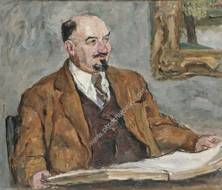 Portrait Of Professor N. P. Remizov — Pyotr Konchalovsky