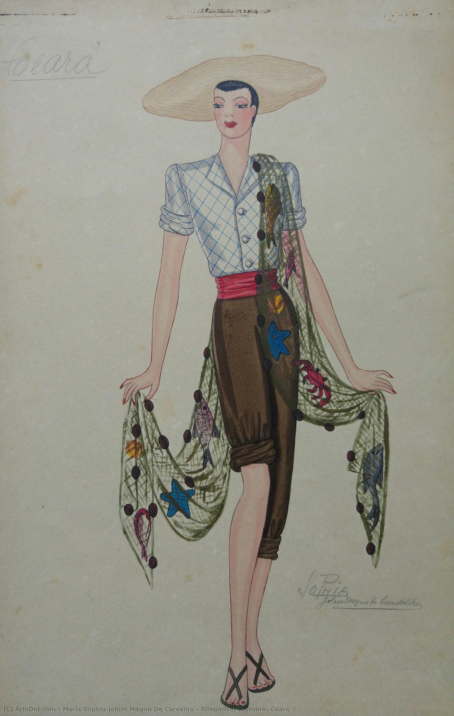 Allegorical Costume: Ceará — Maria Sophia Jobim Magno De Carvalho