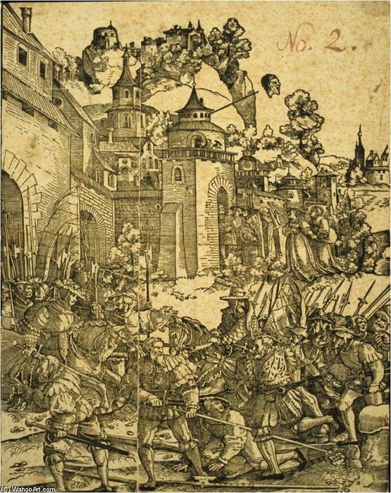 Military Procession — Nicolaes De Bruyn