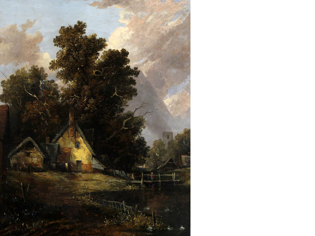 Riverside Cottage And Church — Paul Jones