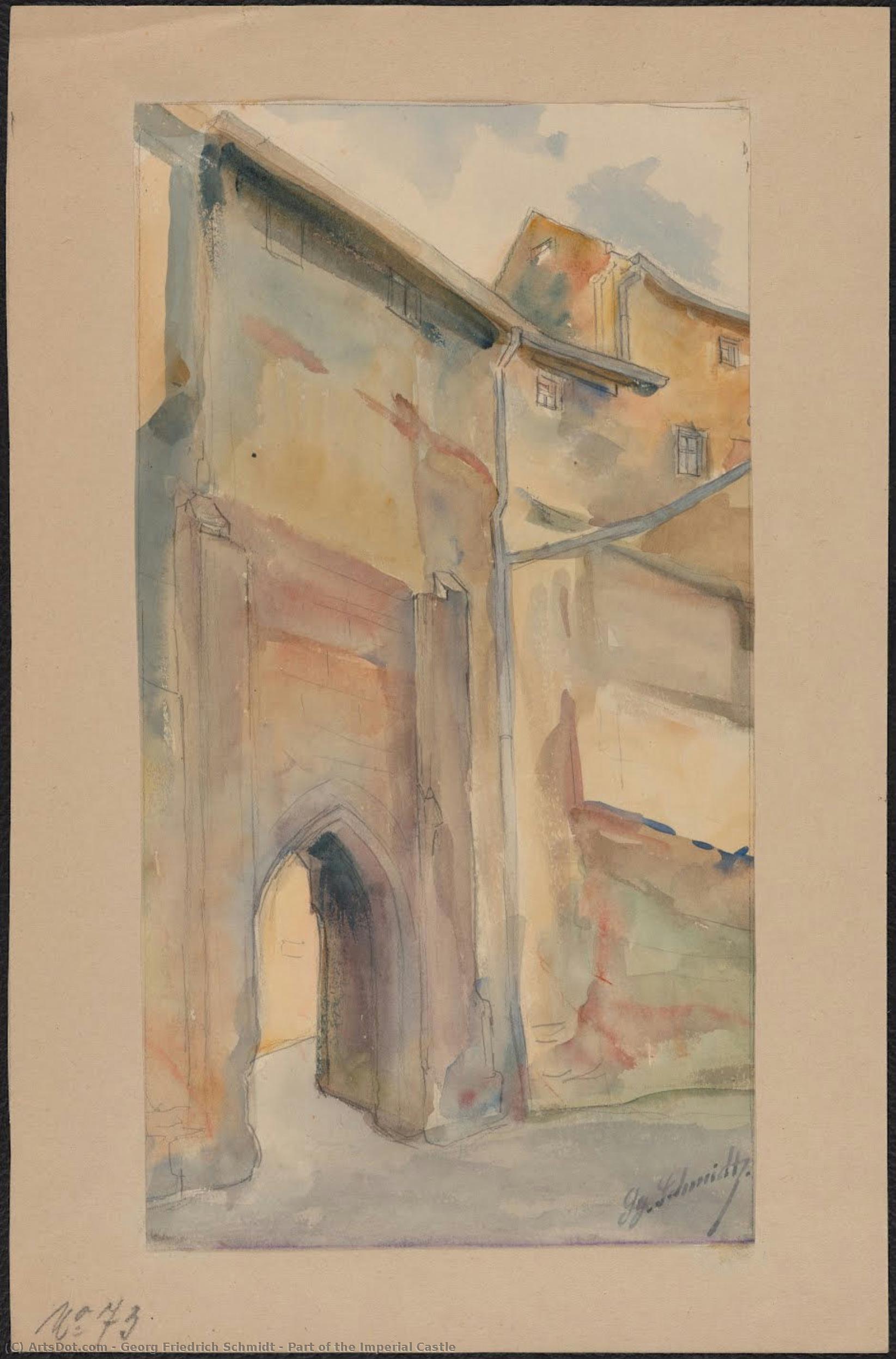 Part Of The Imperial Castle — Georg Friedrich Schmidt