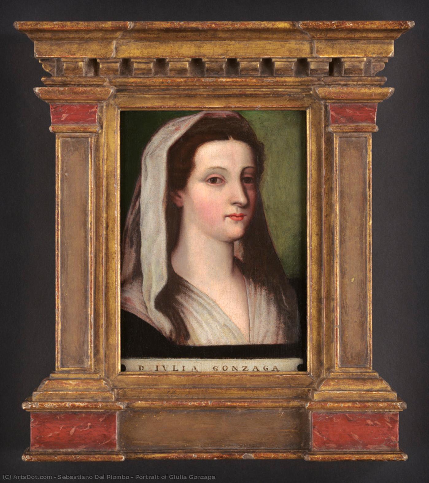 Portrait Of Giulia Gonzaga — Sebastiano Del Piombo